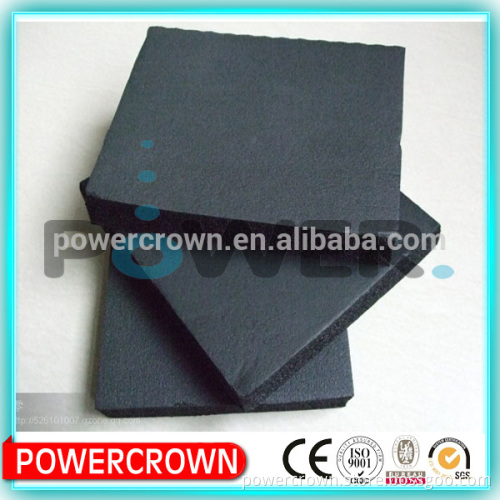 high quality low density sponge rubber sheet without aluminum foil made in china